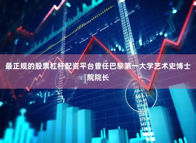 最正规的股票杠杆配资平台曾任巴黎第一大学艺术史博士院院长