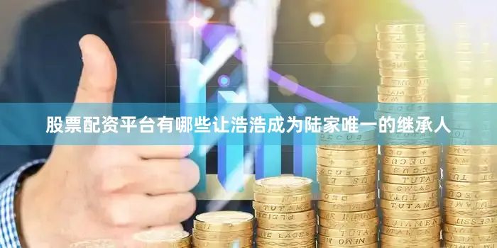 股票配资平台有哪些让浩浩成为陆家唯一的继承人