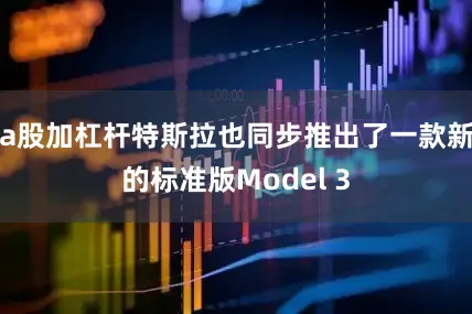 a股加杠杆特斯拉也同步推出了一款新的标准版Model 3